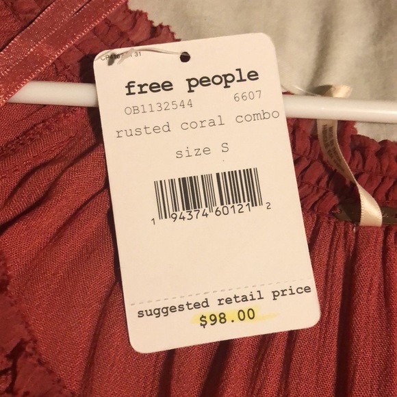 NEW free people blouse - Picture 3 of 3